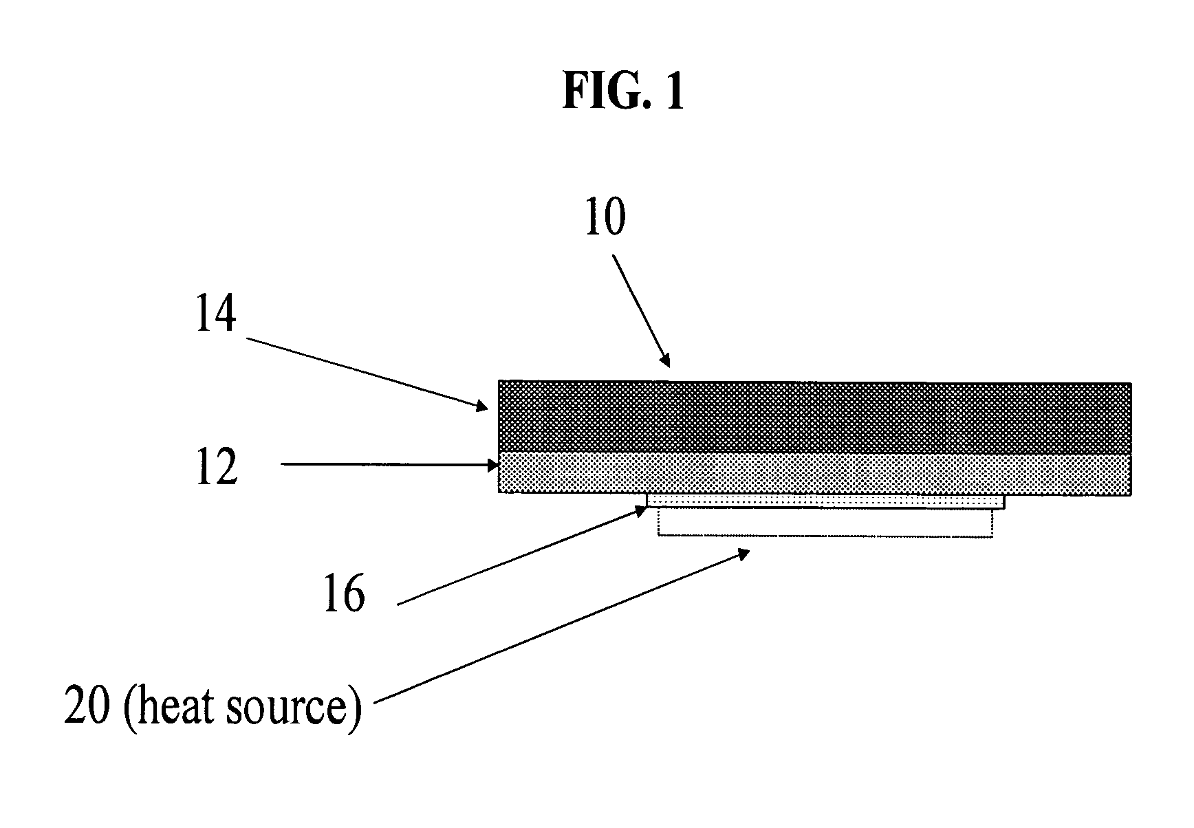 Heat spreading thermal interface structure