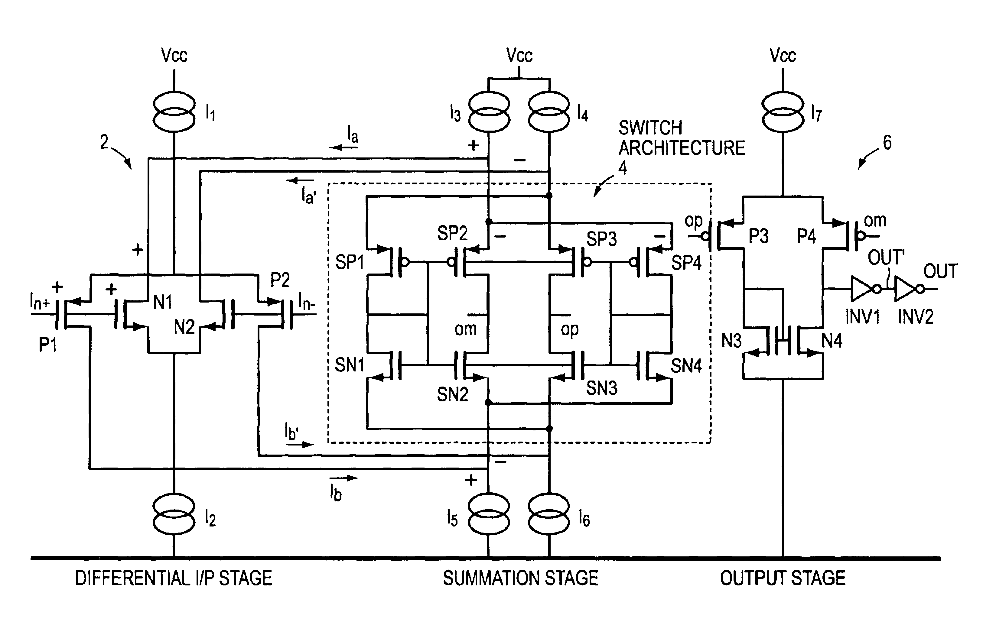Low voltage, low power differential receiver
