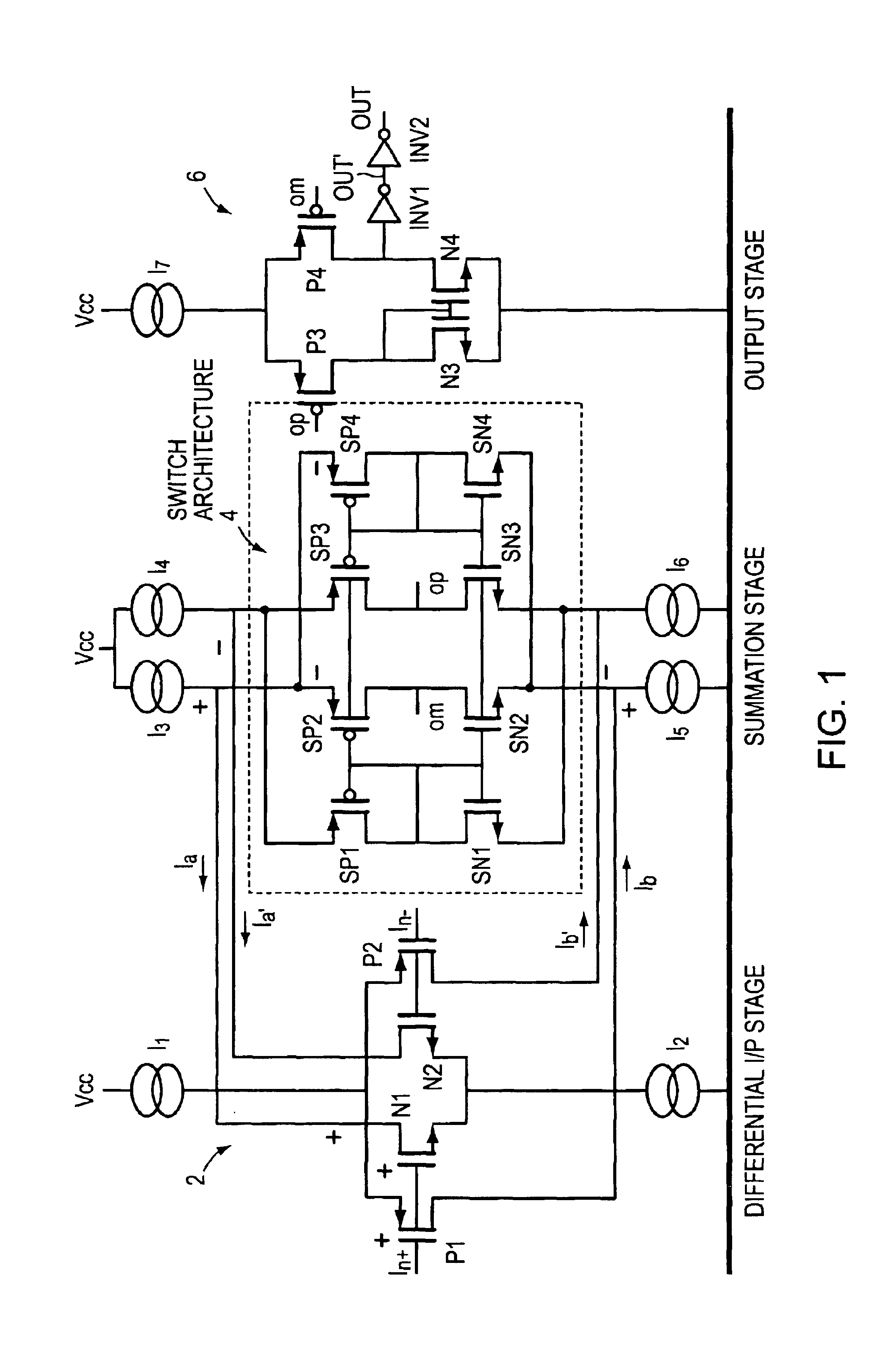Low voltage, low power differential receiver