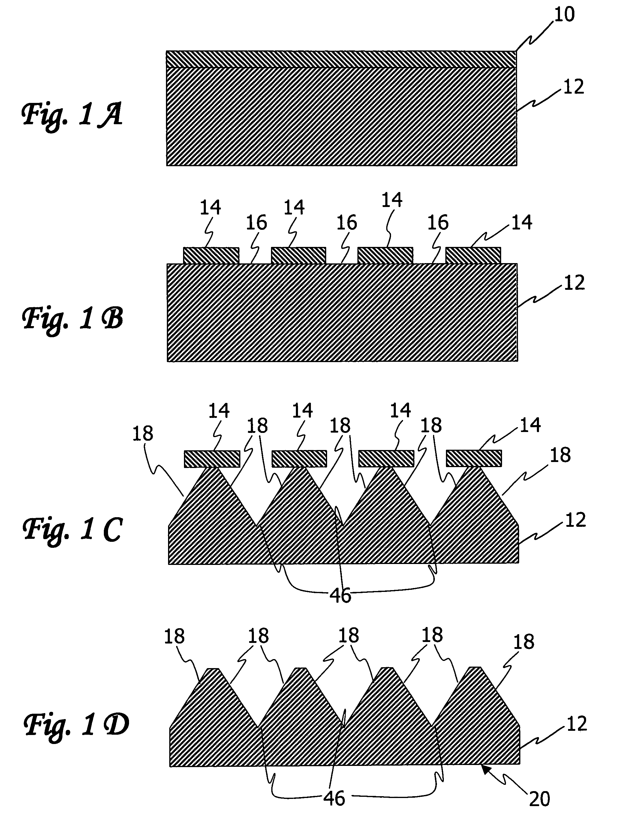 Method of making an article comprising nanoscale patterns with reduced edge roughness