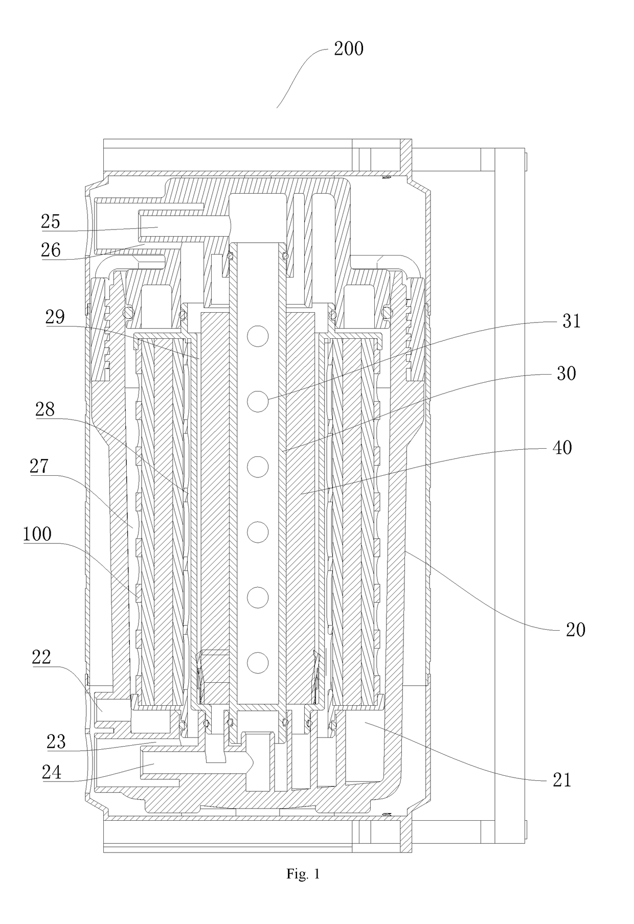 Integrated composite filter cartridge and water purifying system having same