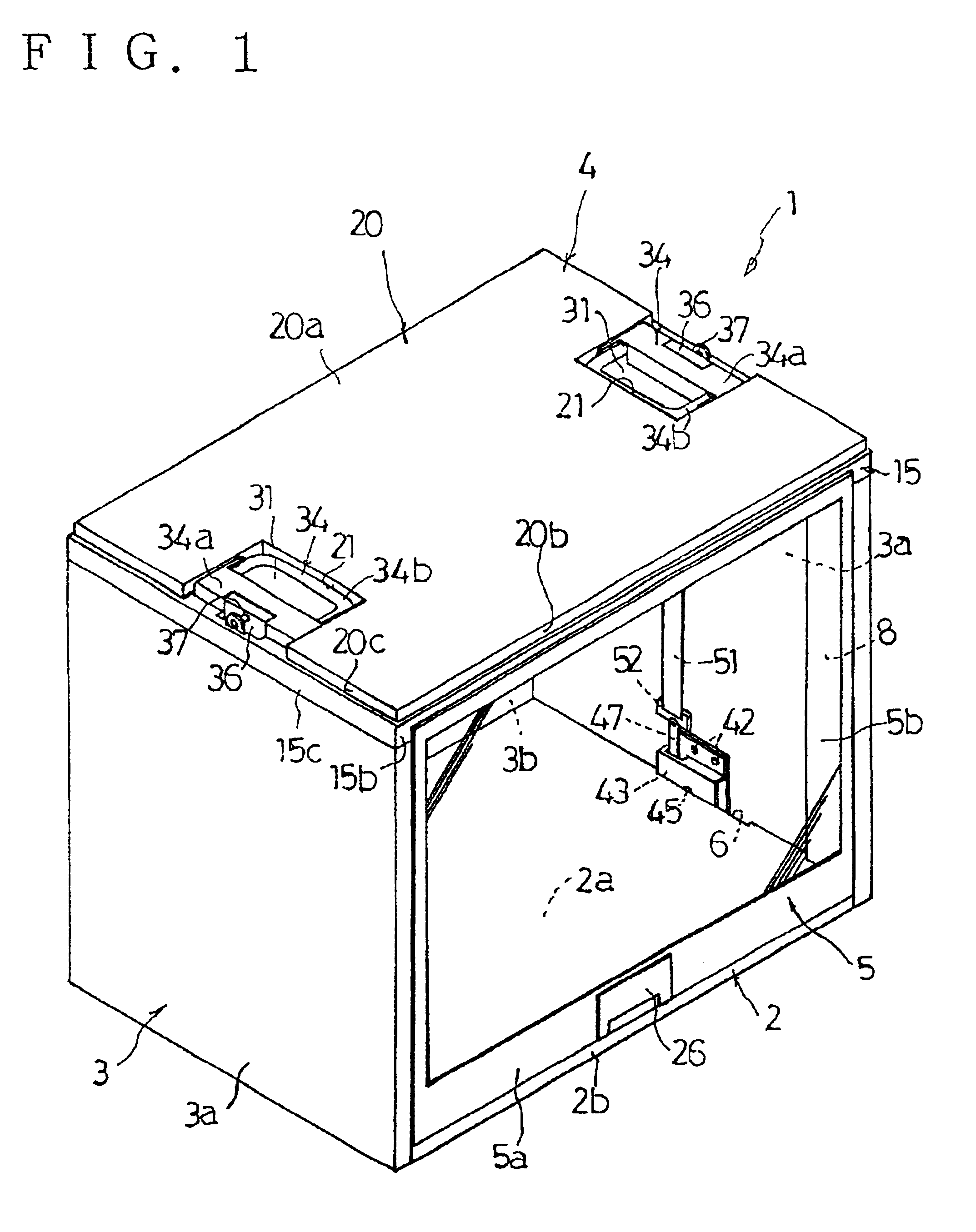 Connection structure of storage compartment
