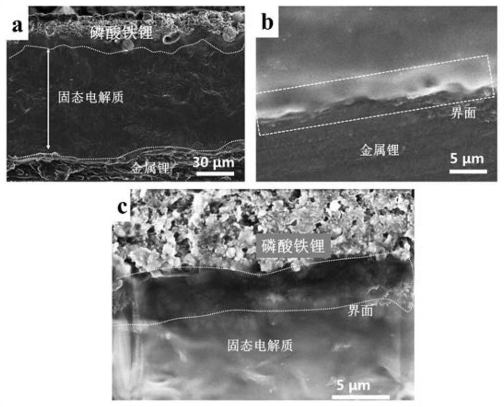 In-situ regulation and control method for solid electrolyte interface layer of lithium battery