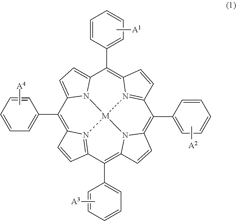 Metalloporphyrin complex, manufacturing process therefor and carbon dioxide fixation catalyst therefrom, as well as process for manufacturing cyclic carbonate