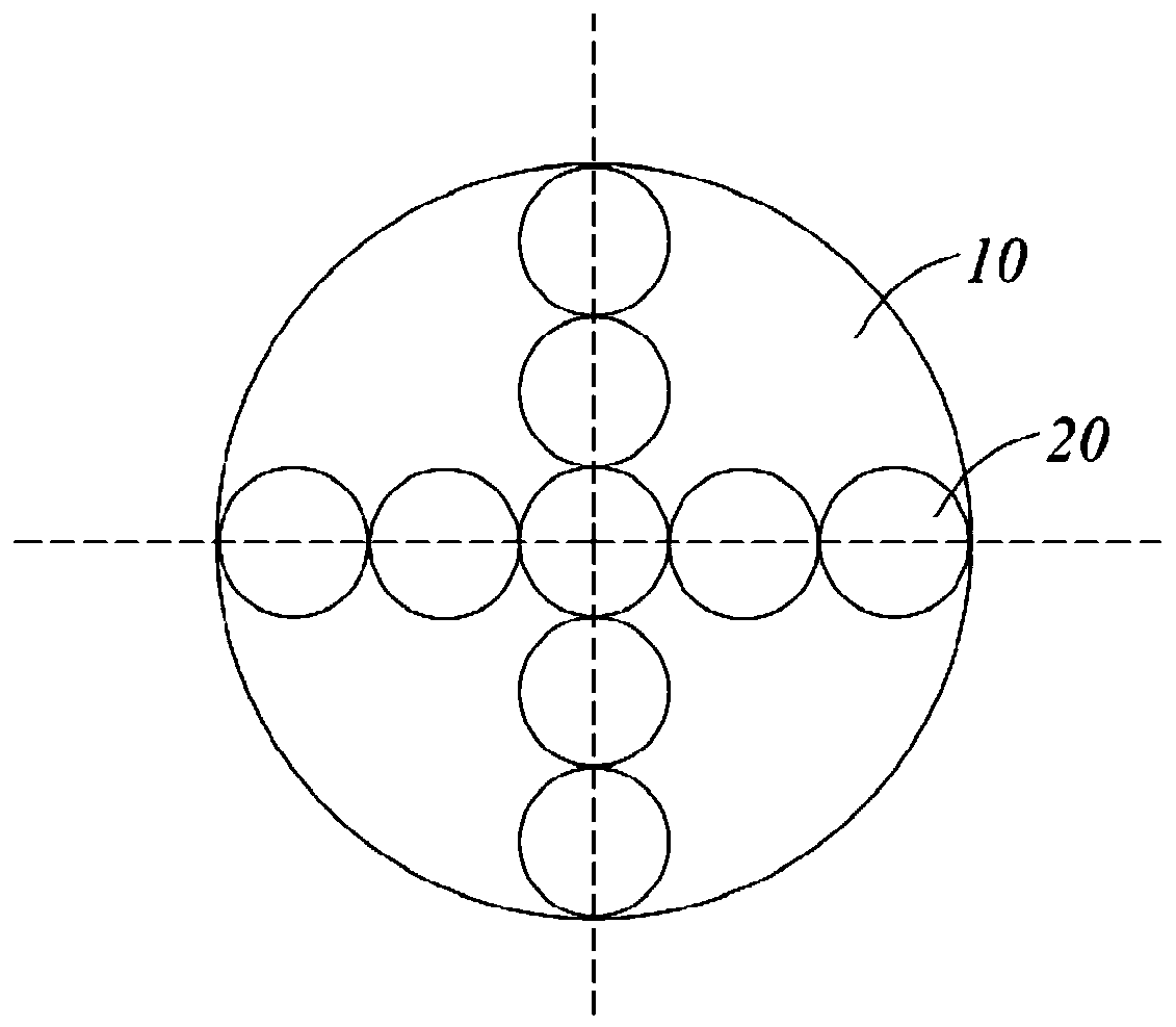 Method for acquiring quantitative standard for central segregation of continuous casting blank