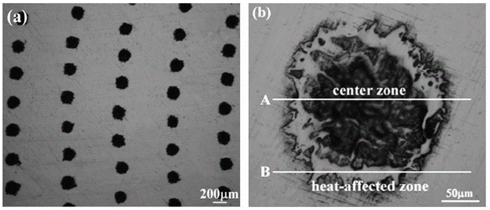 A processing method for preparing a regular micro-texture on the surface of a metal substrate or coating