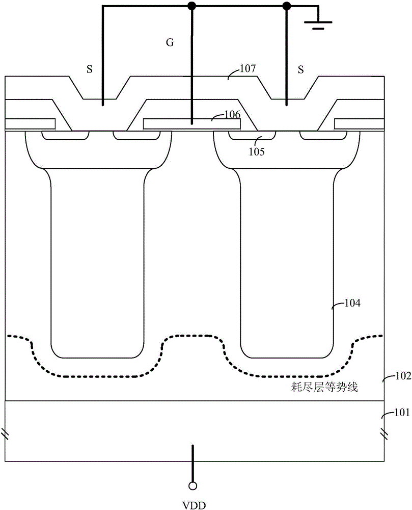Semiconductor device with super junction structure, manufacturing method thereof, and photomask