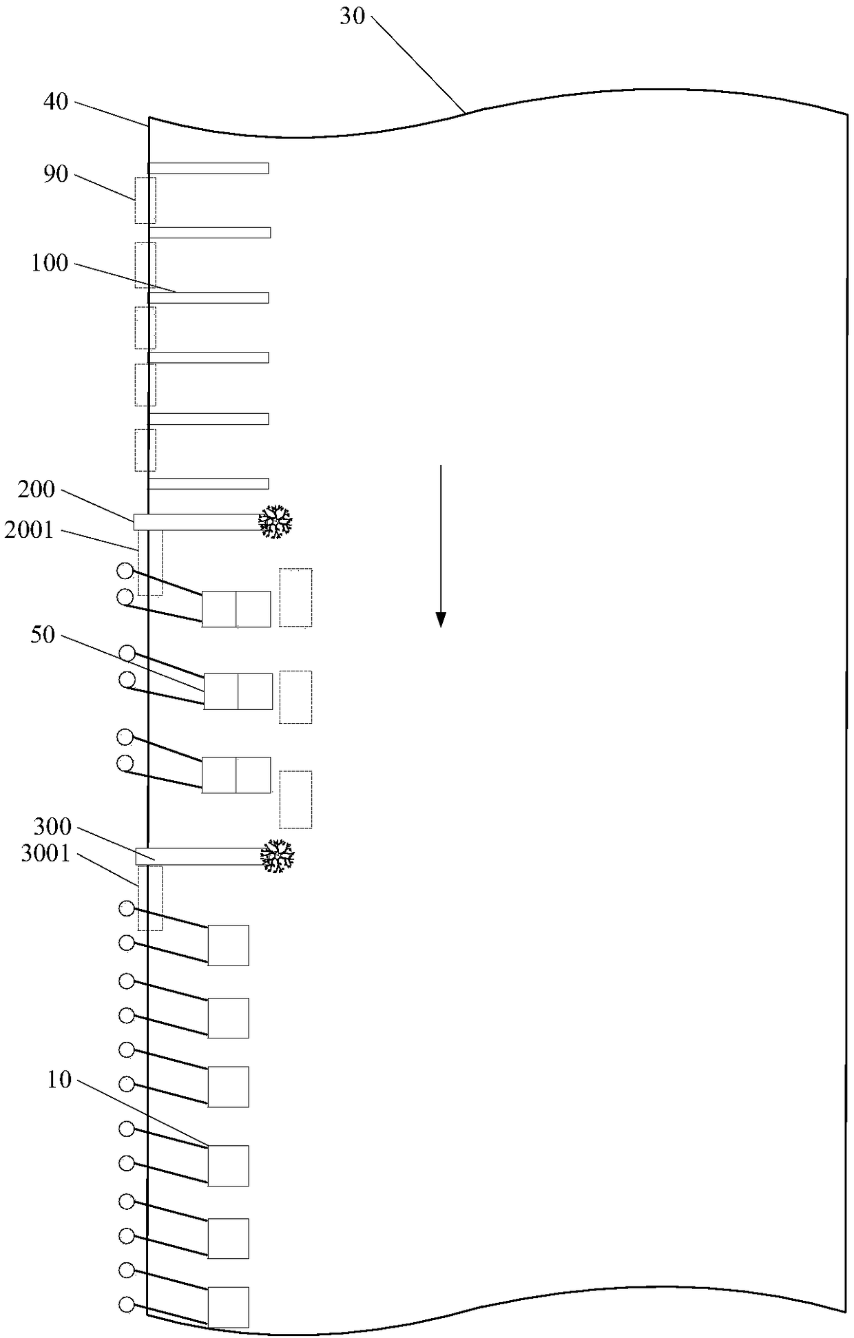 Plain river benthic animal habitat construction method