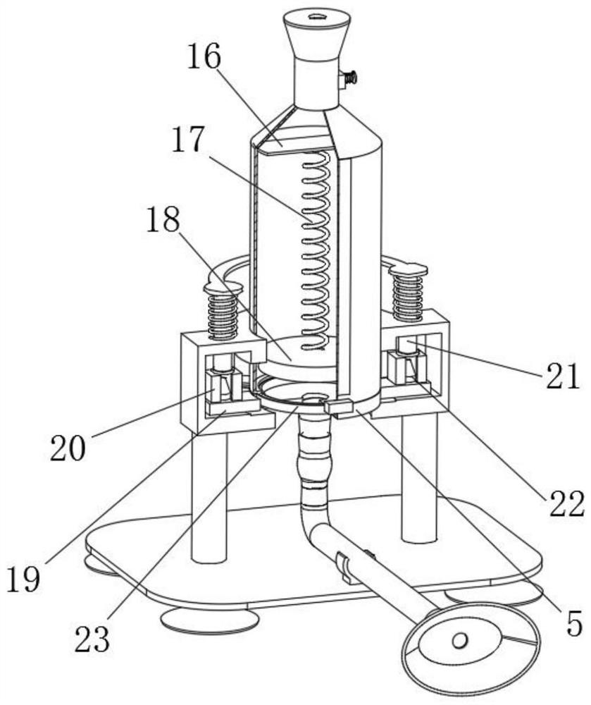 Respiratory rehabilitation training device for rehabilitation department