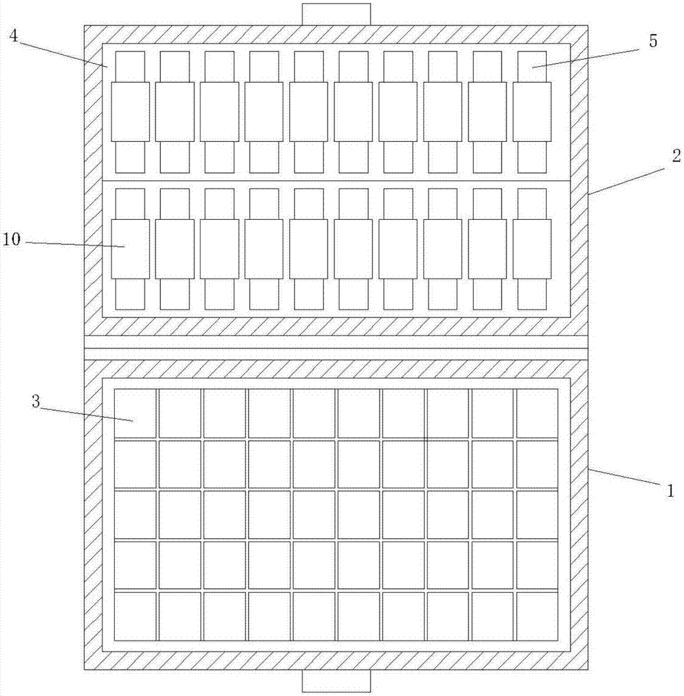 Mapping marker post storage box