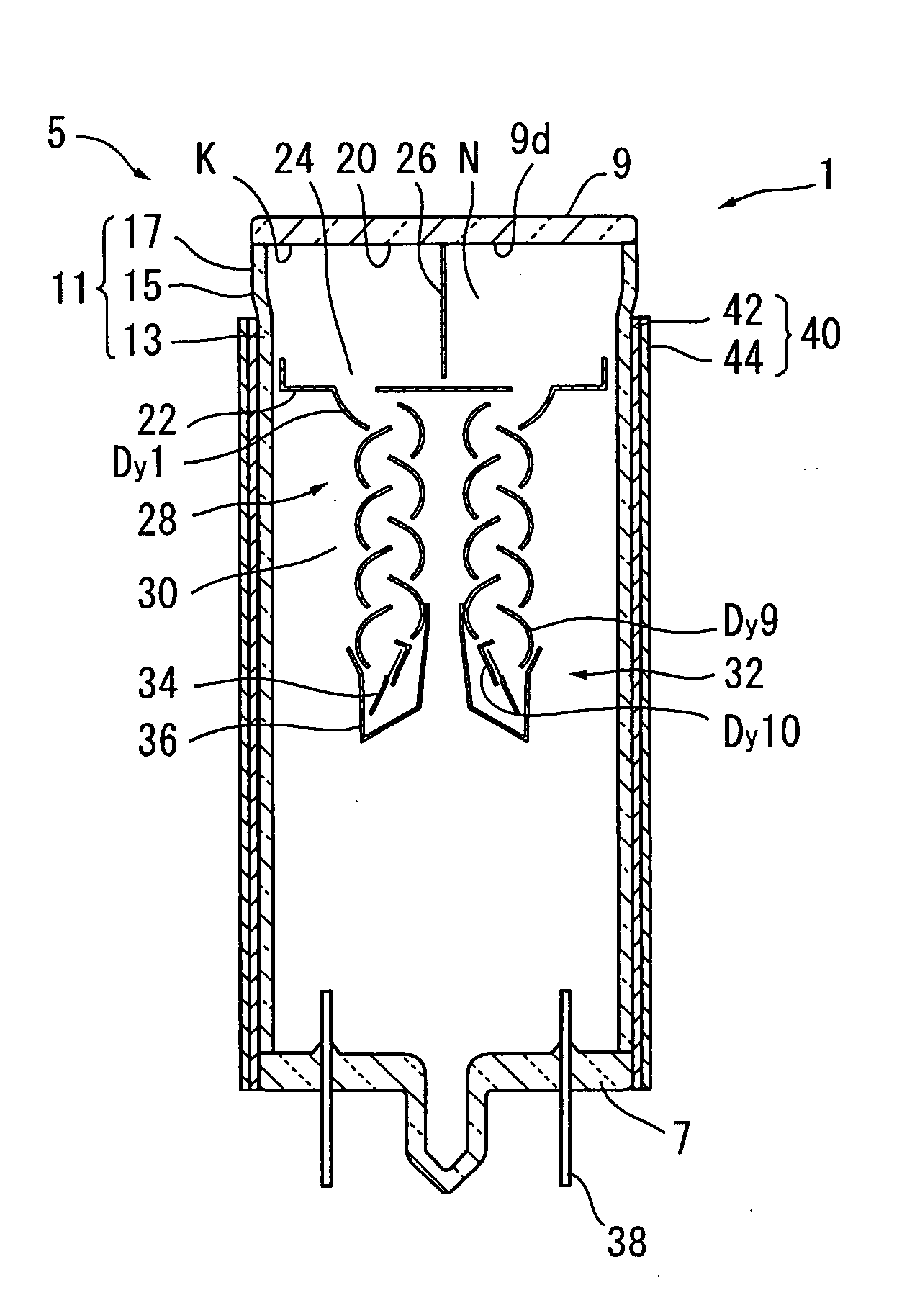 Multi-anode type photomultiplier tube and radiation detector
