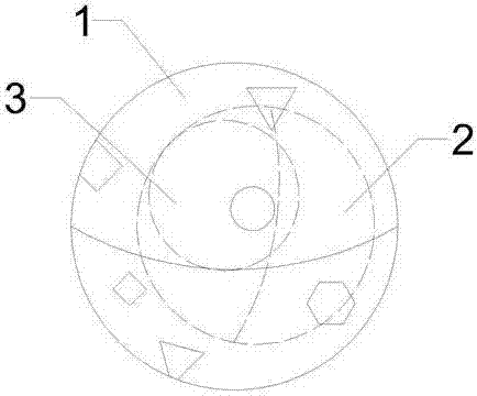 Control system of holographic-projection intelligent interactive device