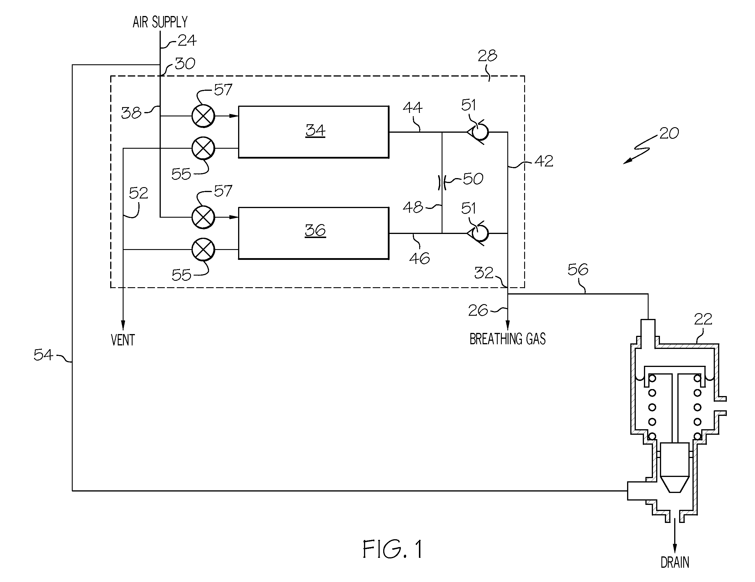 Drain valve assembly