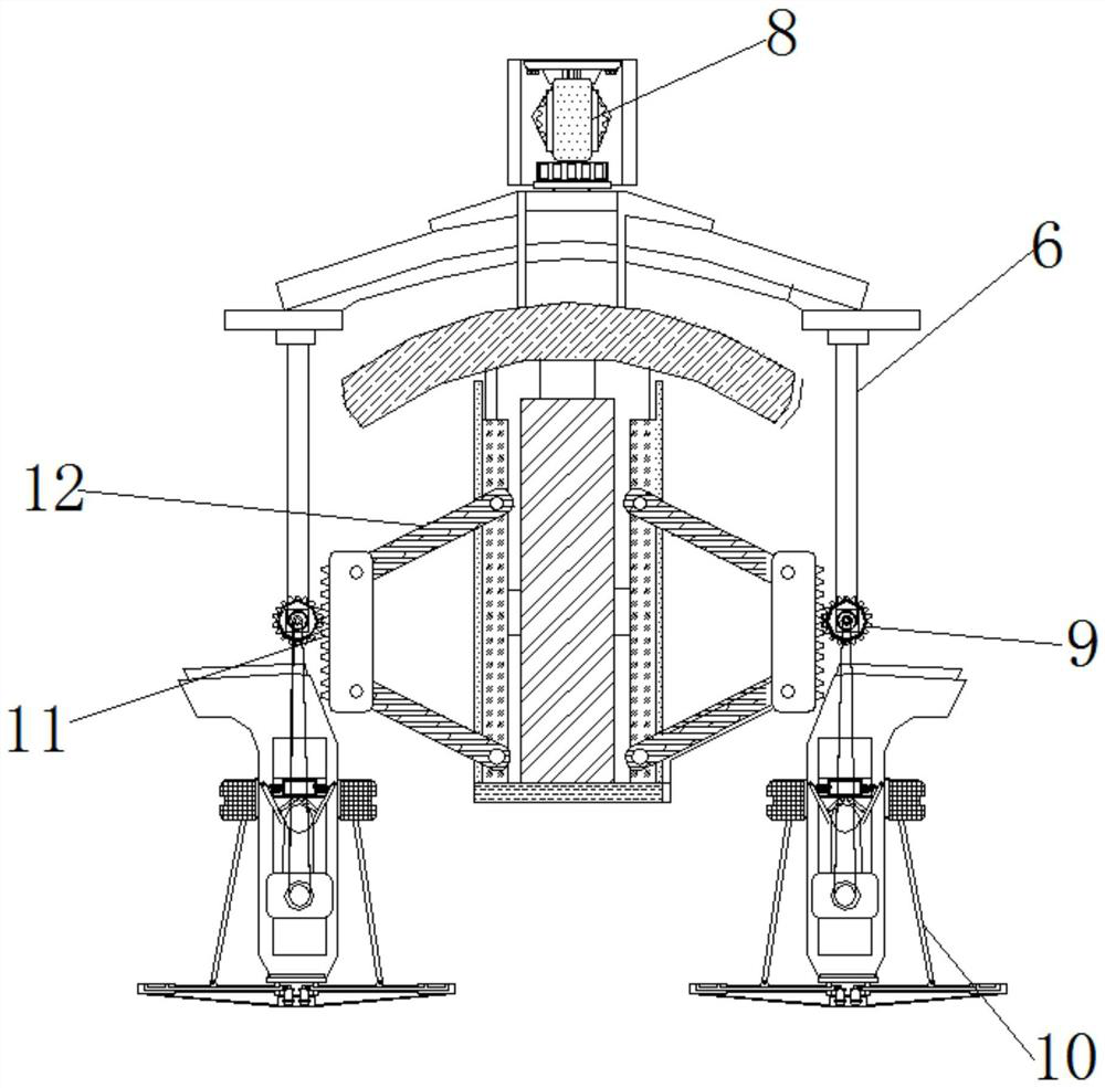 Monitoring instrument for realizing automatic adjustment of monitoring position by utilizing photoresistor