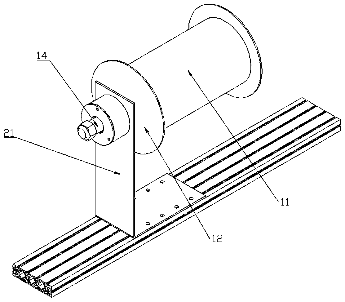 Machining device and method of leaking stoppage fiber particles