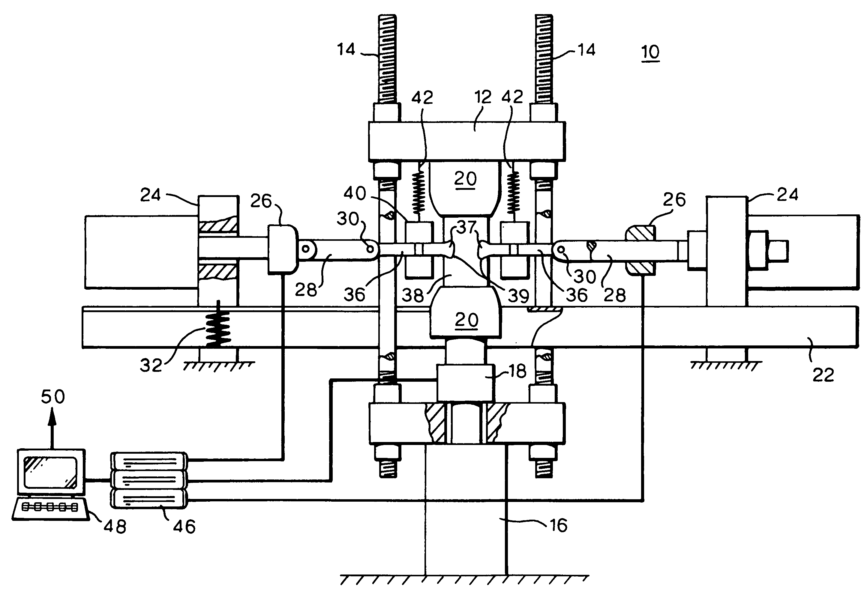 Apparatus and method for fatigue testing