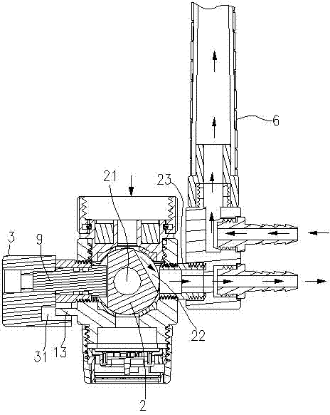 Branch connector converting device