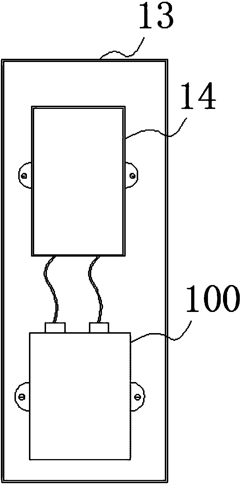 Rapid detector for detecting soil heavy metal