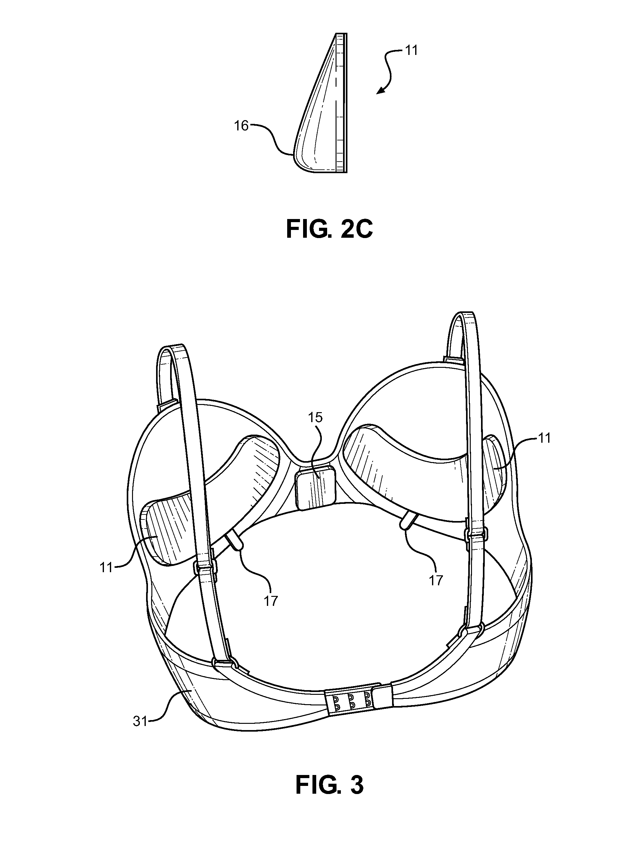 Disposable Push-Up Bra Liner