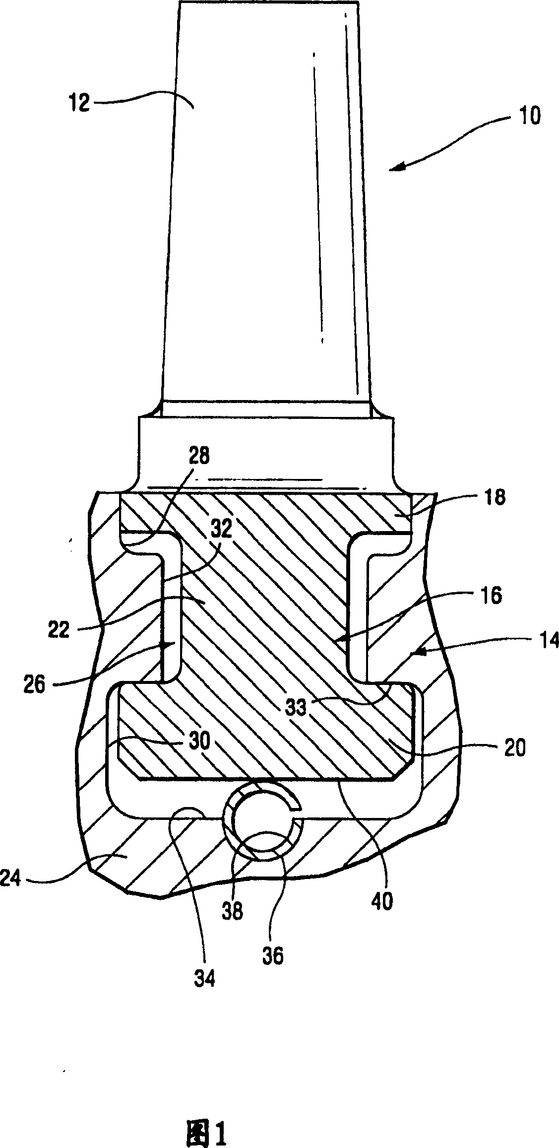 Continuous radial loader for steam turbine reaction blade and its method