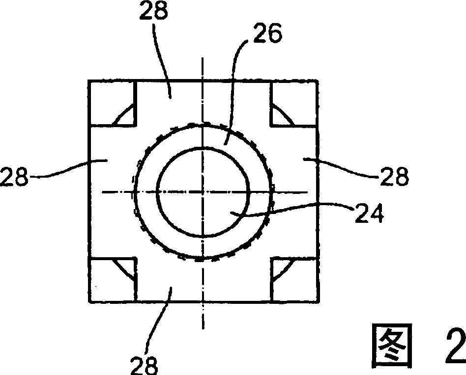 Device and method for producing powder-air mixture