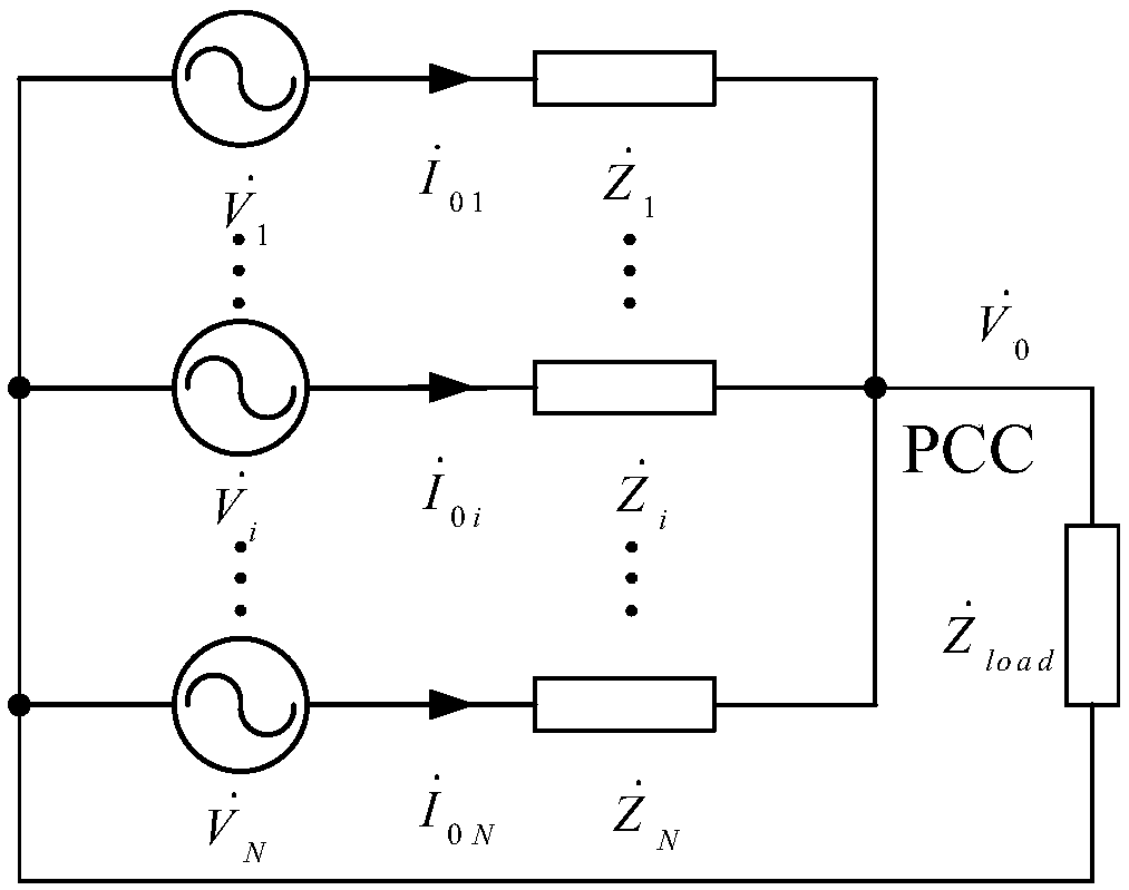 Parallel current-sharing control method for energy storage converter based on power series decoupling