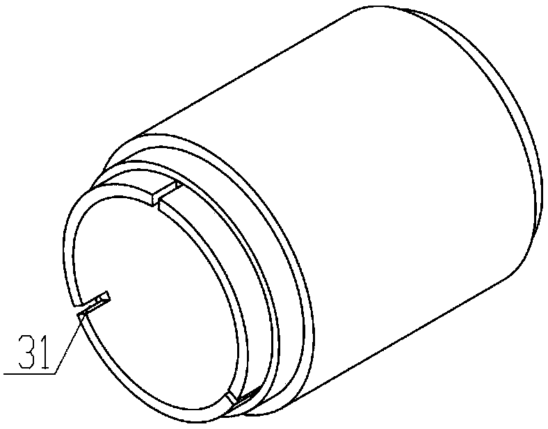 Medicine mixer for sandwich-type weak-flow fluctuation online mixing device