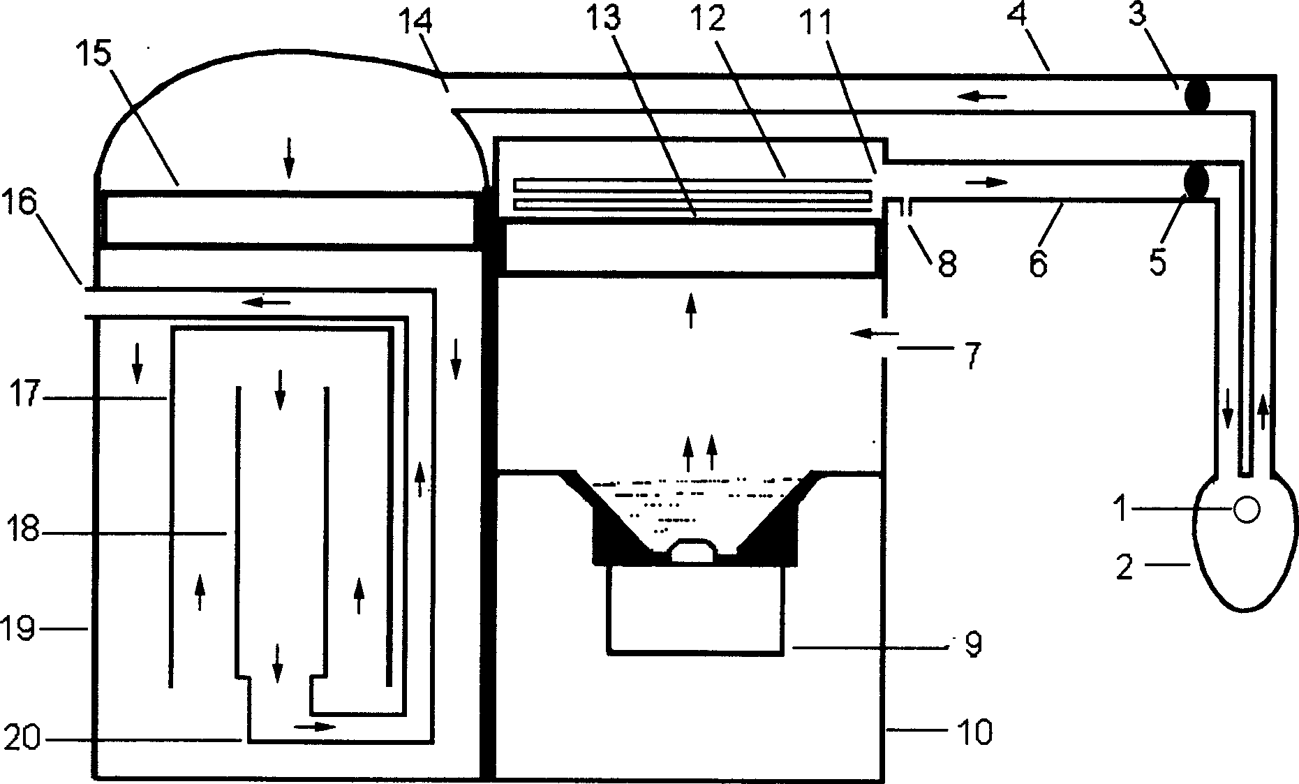 Sterilizing type respiratory assisted therapeutic apparatus