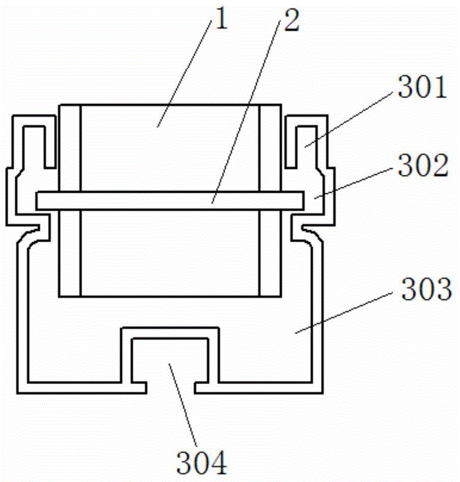 Aluminum alloy fluency strip for fluency cargo shelf and arrangement method thereof