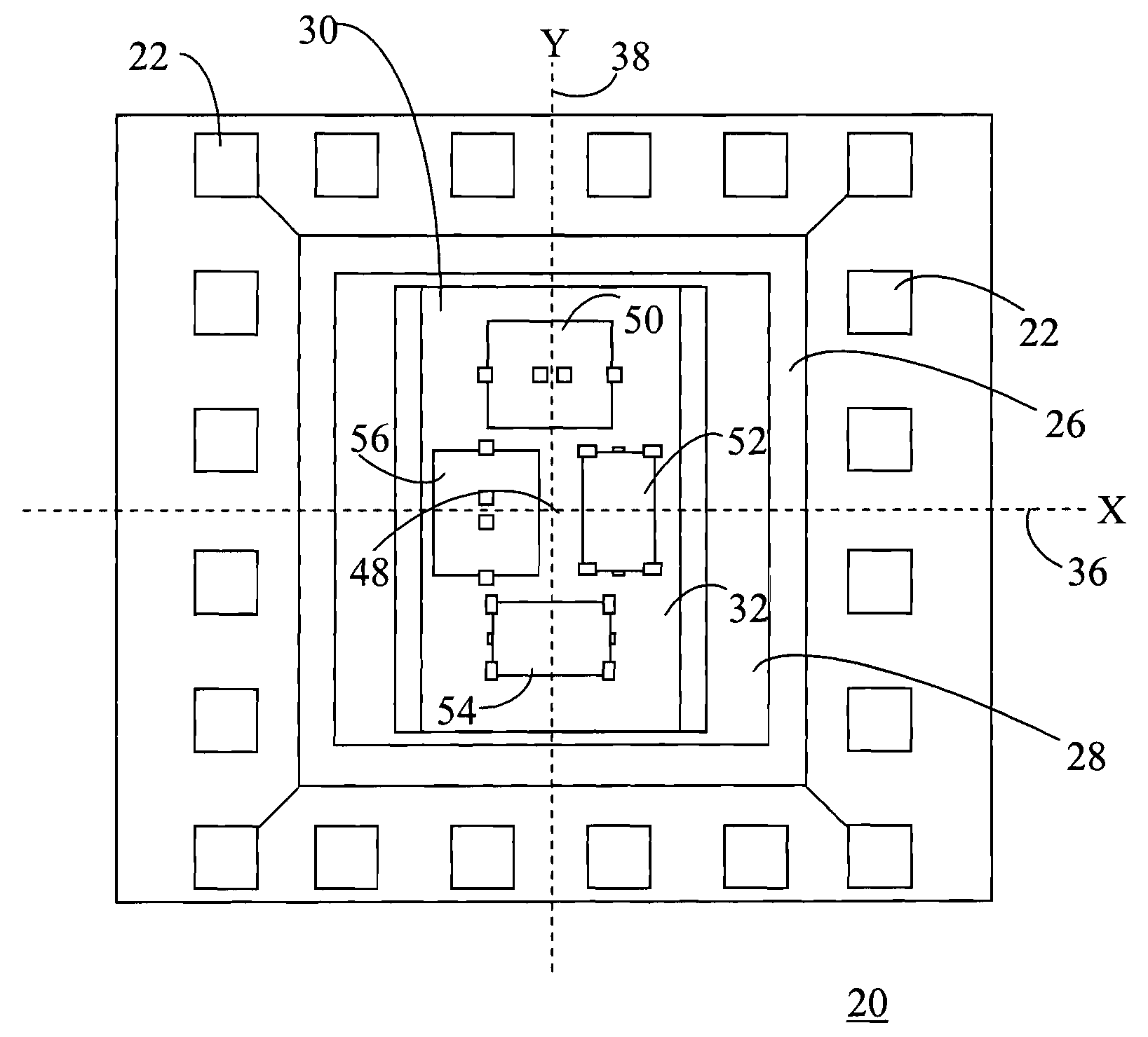 Multiple axis transducer with multiple sensing range capability
