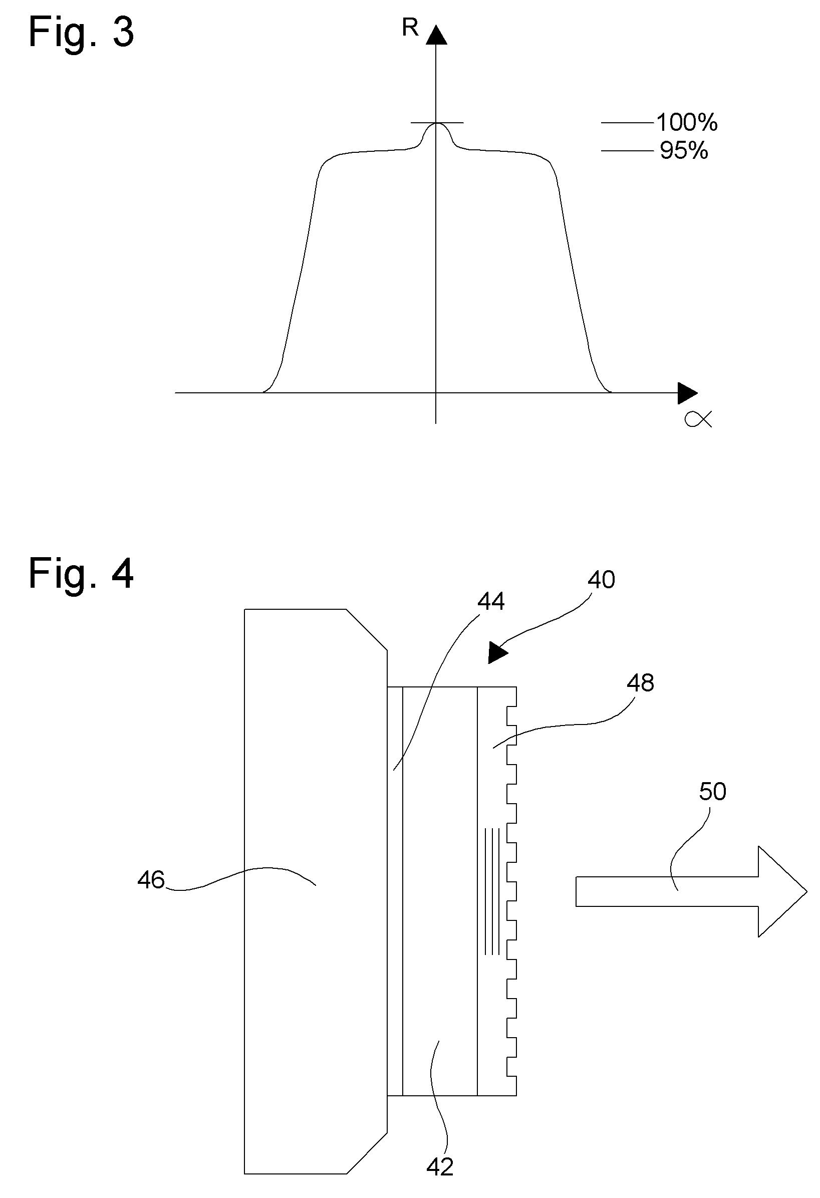 Mirror structure and laser device comprising such a mirror structure