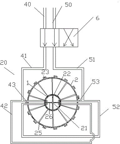 Pumping device provided with layered structural sealing strip and liquid storage tank