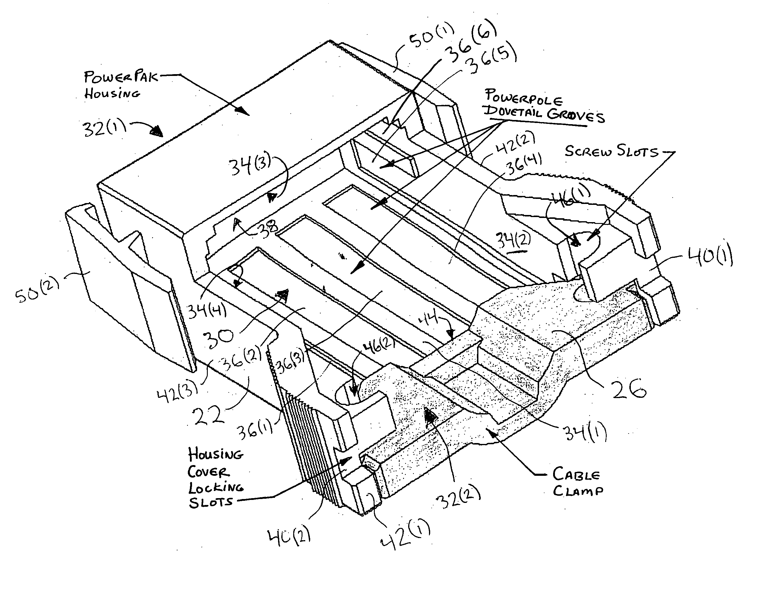 Powerpole connector assembly and methods thereof