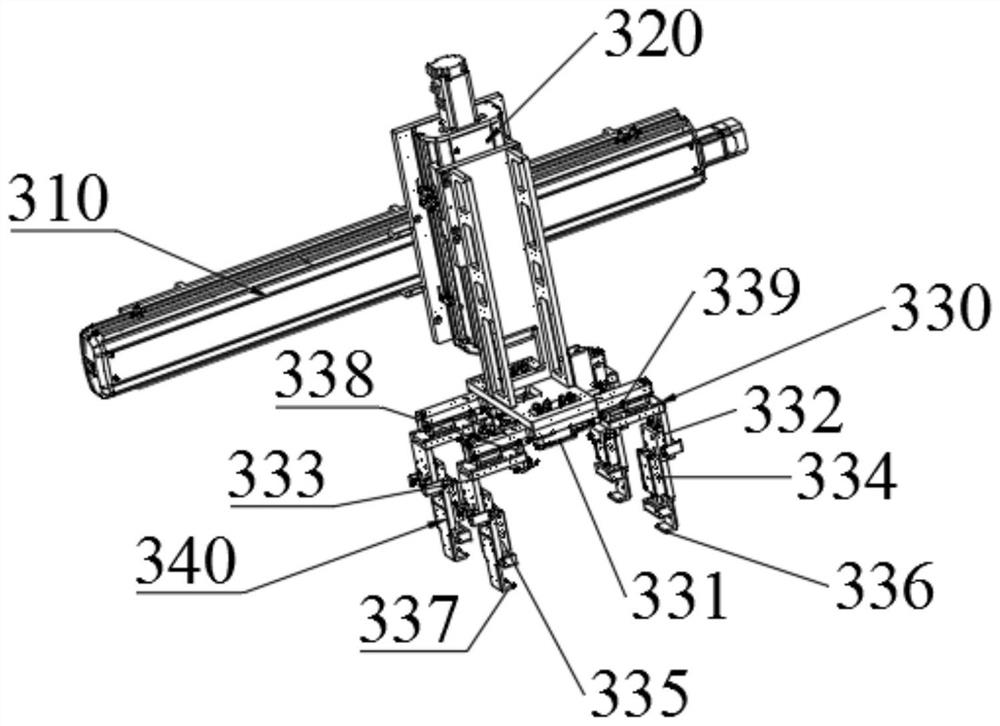 Laminated battery visual deviation rectifying device and deviation rectifying method