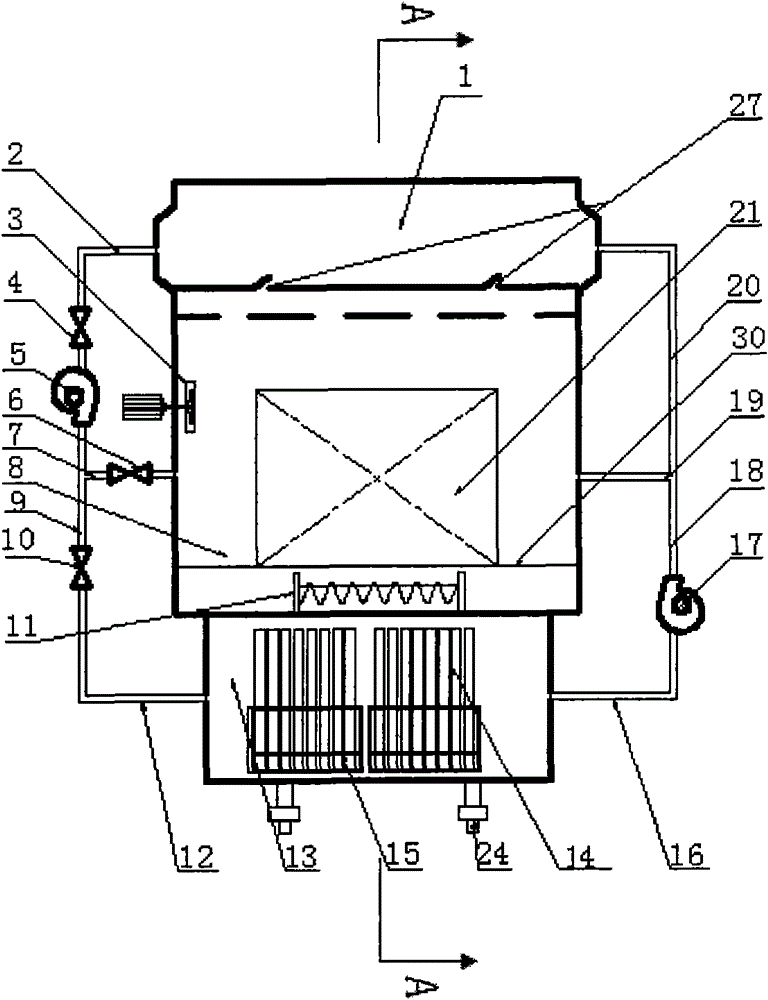 Drying method by using solar energy and device thereof