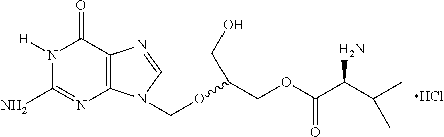 Pharmaceutical dosage forms comprising valganciclovir hydrochloride
