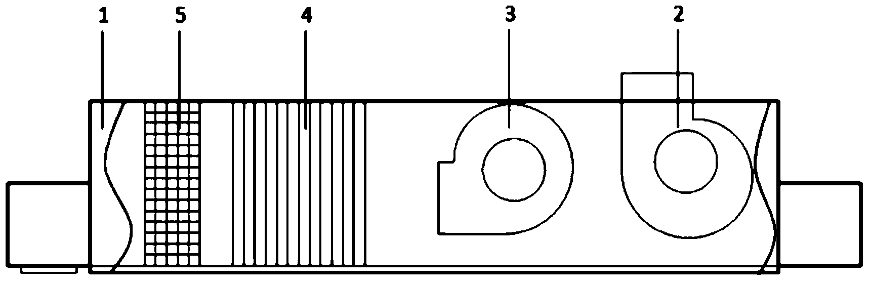 Window type ventilation and purification heat exchange device