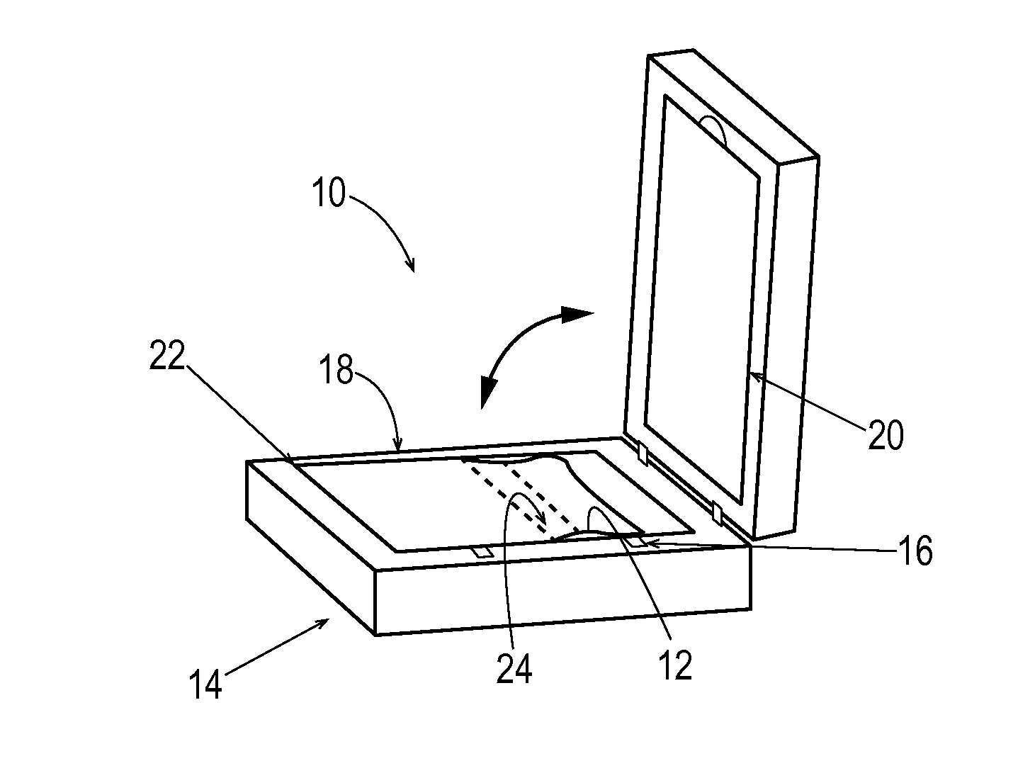 Method for quantifying the effective height of fibers emanating from a surface