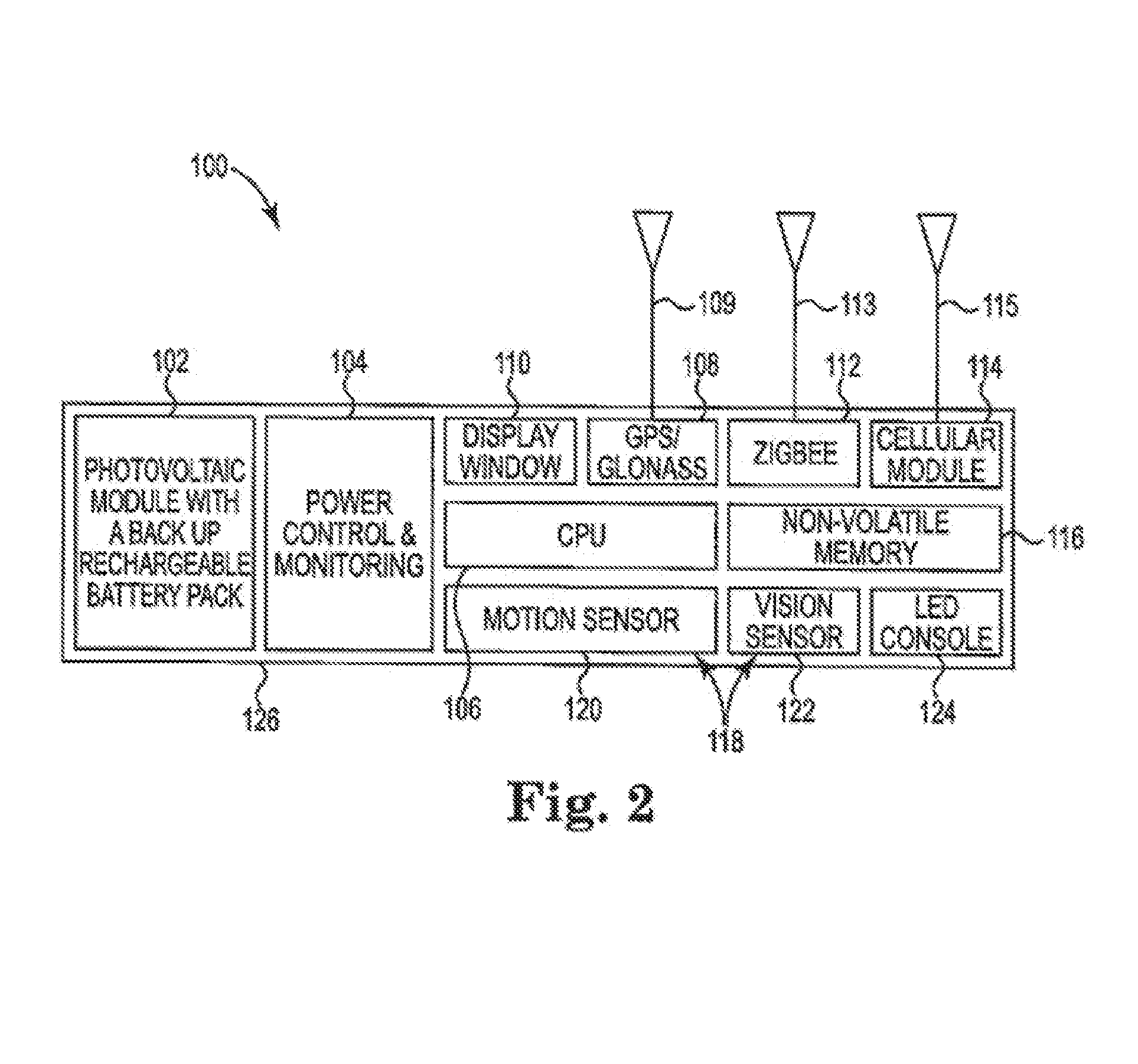 Aircraft container tracking device