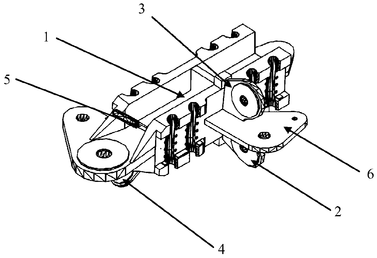 Welding manufacturing method for large cast-weld structure ring cable clamp