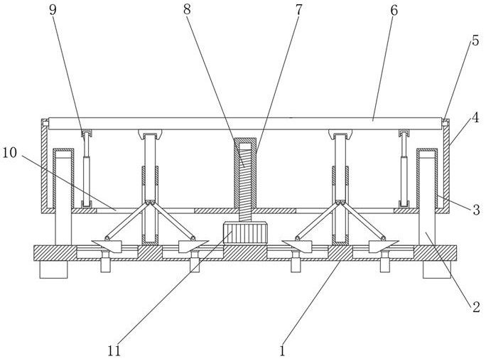 Radiotherapy fixing frame for physician of radiotherapy department