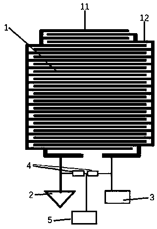 Condensation sensor, condensation detection device prepared by using the condensation sensor, and detection method