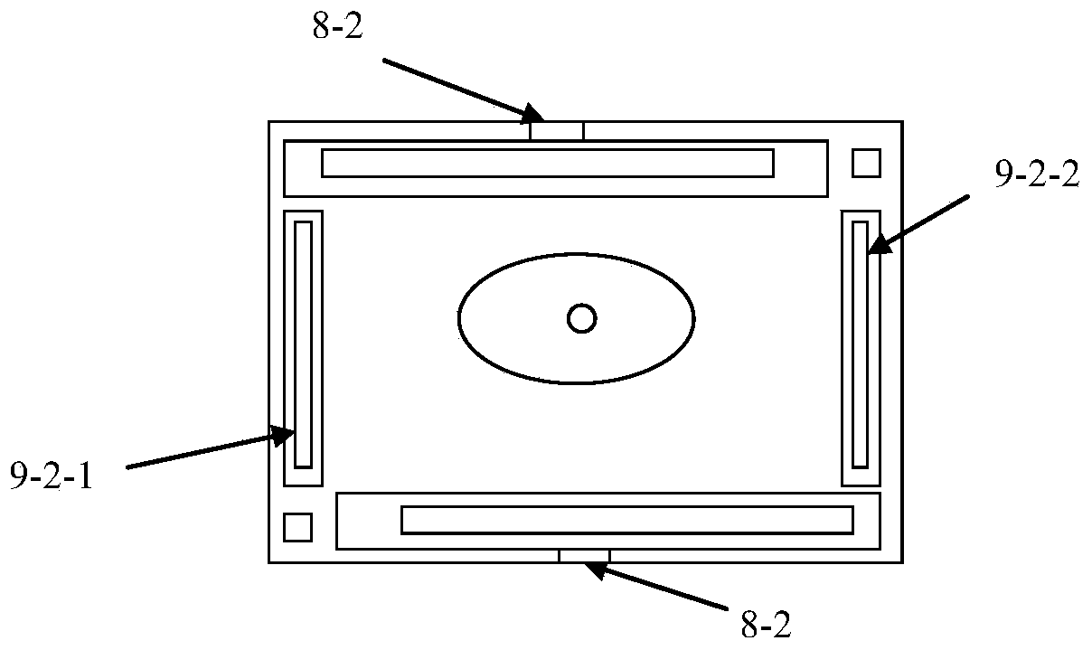 Recyclable packing box for express service