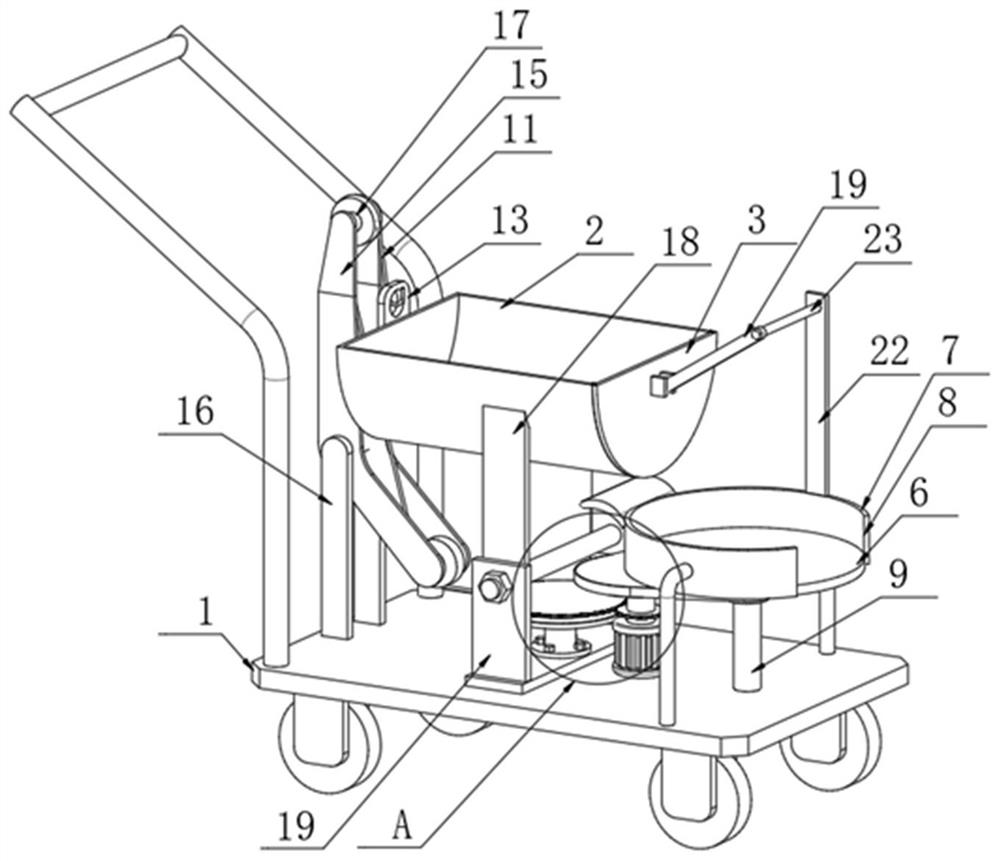 Feeding feed throwing equipment for livestock and poultry breeding and using method thereof