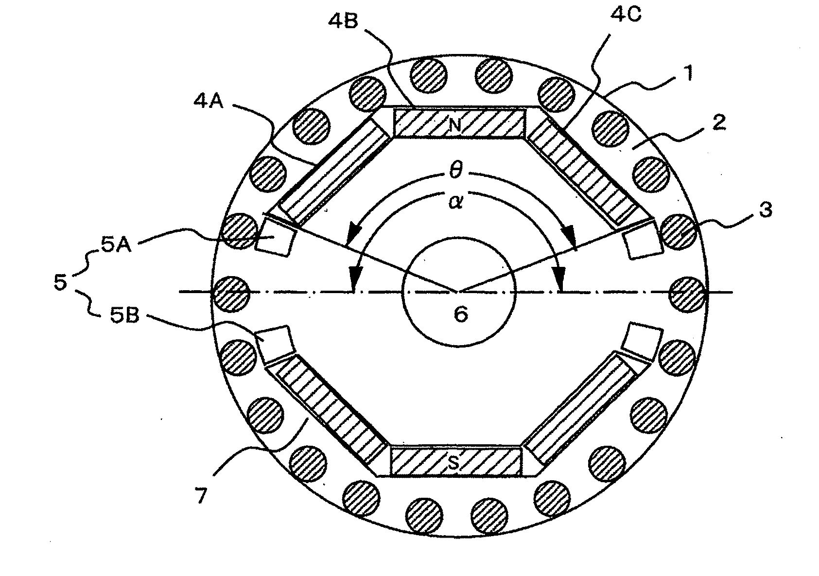 Self starting permanent magnet synchronous motor