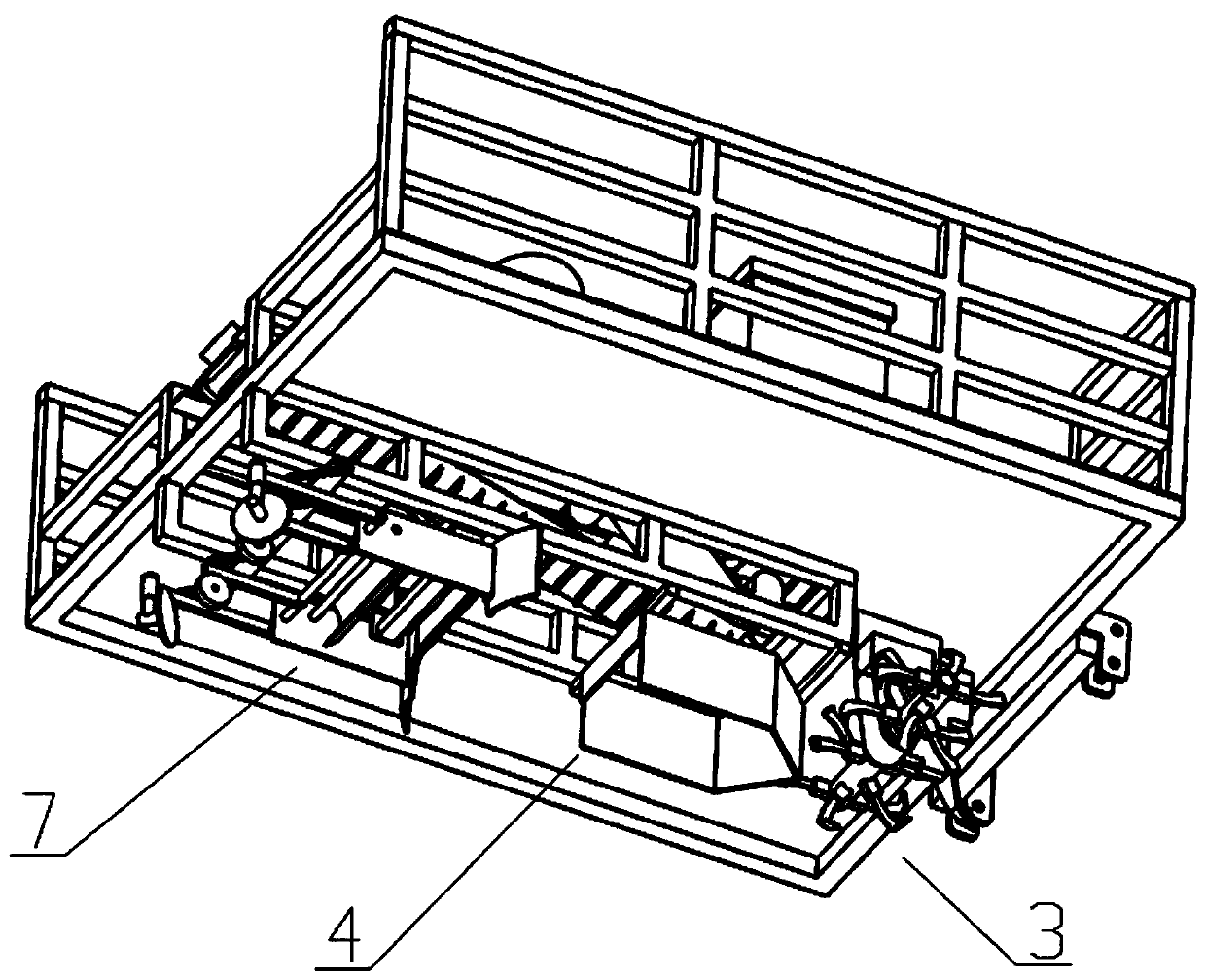 Sugarcane planting method for improving mechanical harvesting efficiency and quality of sugarcanes