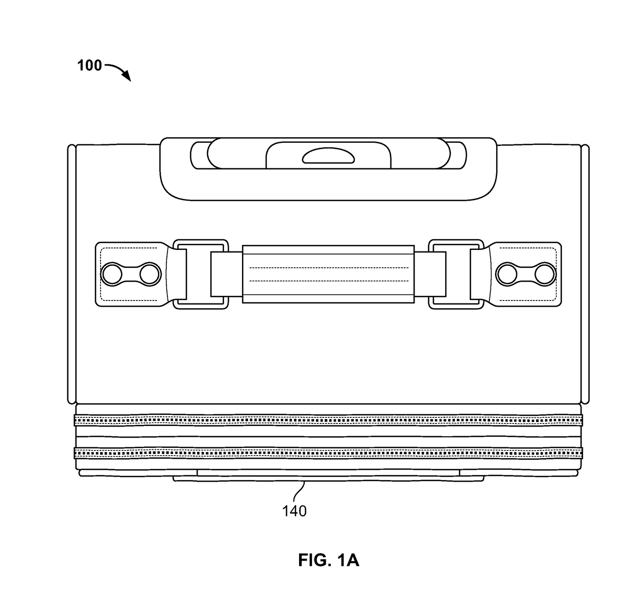 Luggage with hidden storage compartment within expandable area