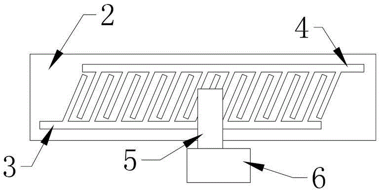 Electrode tab clamping device for battery formation