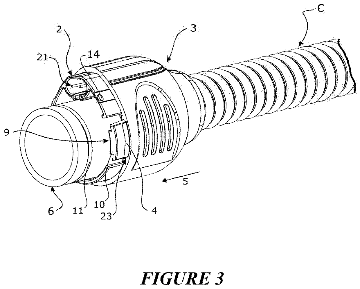 Apparatus for use in a respiratory support system