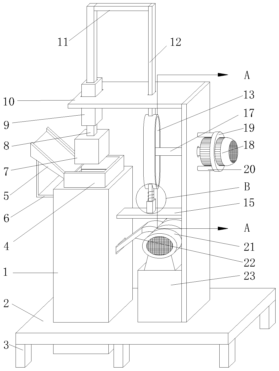 Camellia japonica edible oil processing and supplying device